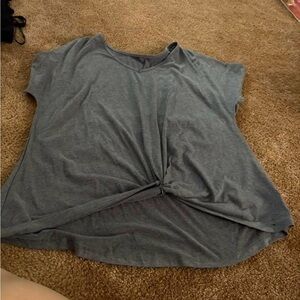 No Boundaries Gray Short Sleeve Women's Tee